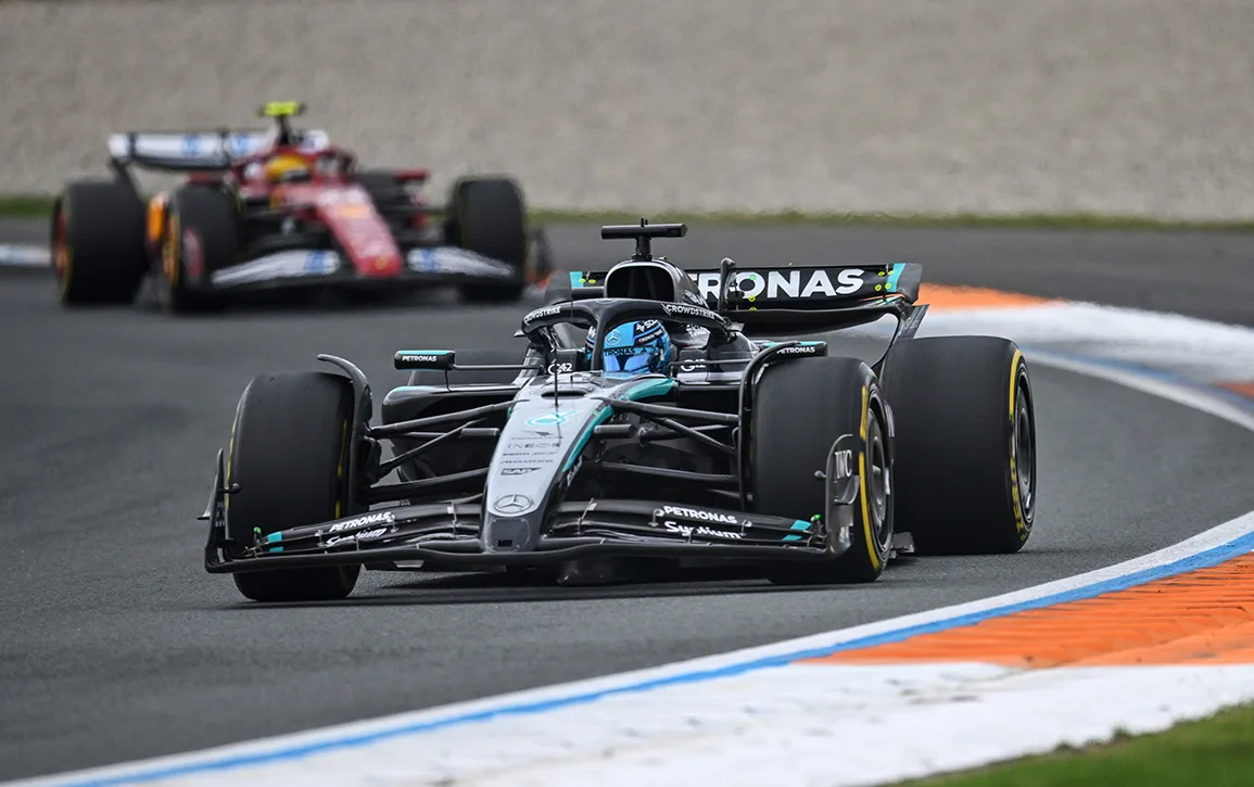 Franco Colapinto se clasificó P13 en la Sprint de Países Bajos: pole para George Russell